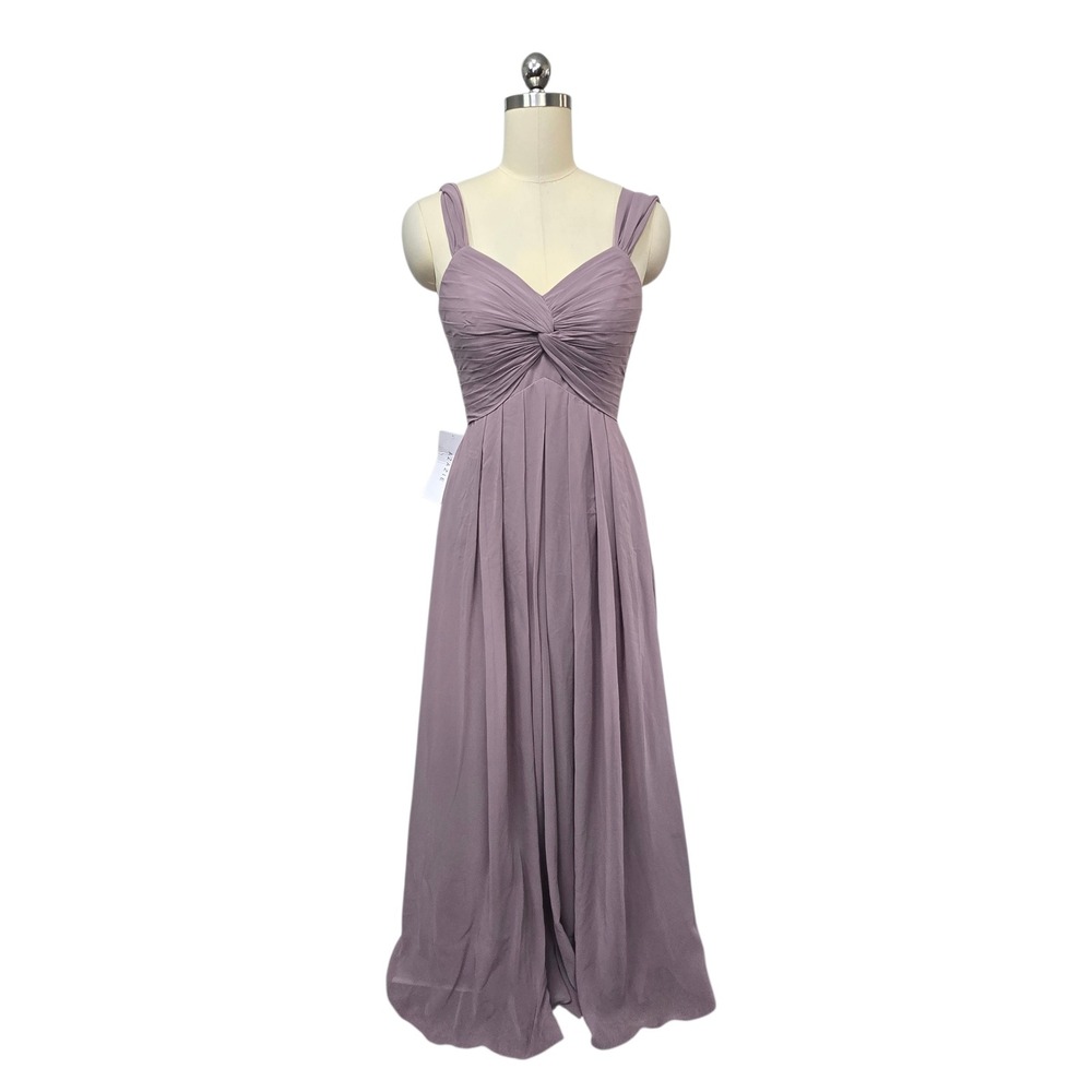 AZAZIE Kaitlynn Gown‎ Dusk Purple Bridesmaid Formal Evening Event Mauve Size 4